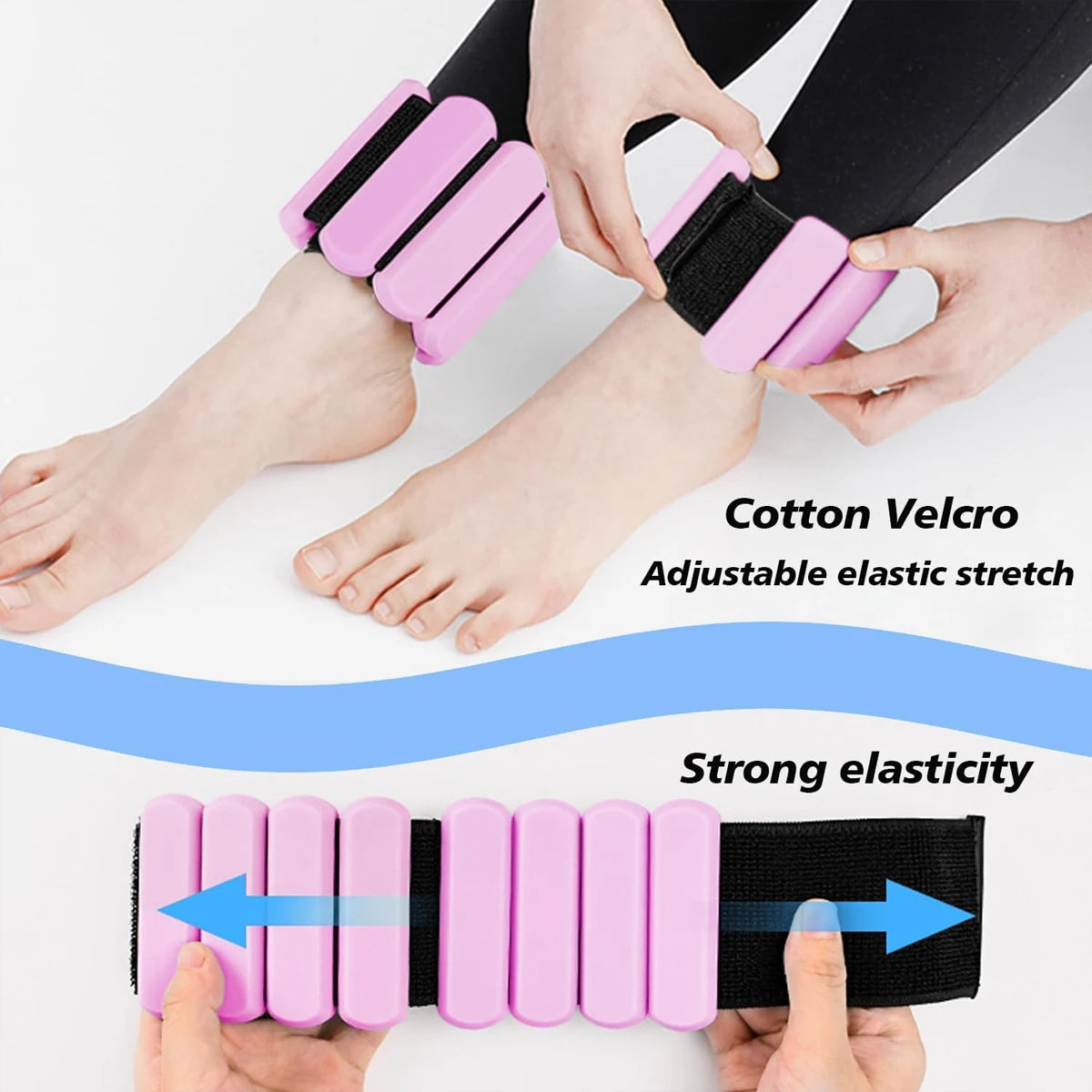 Bracelets lestés en silicone